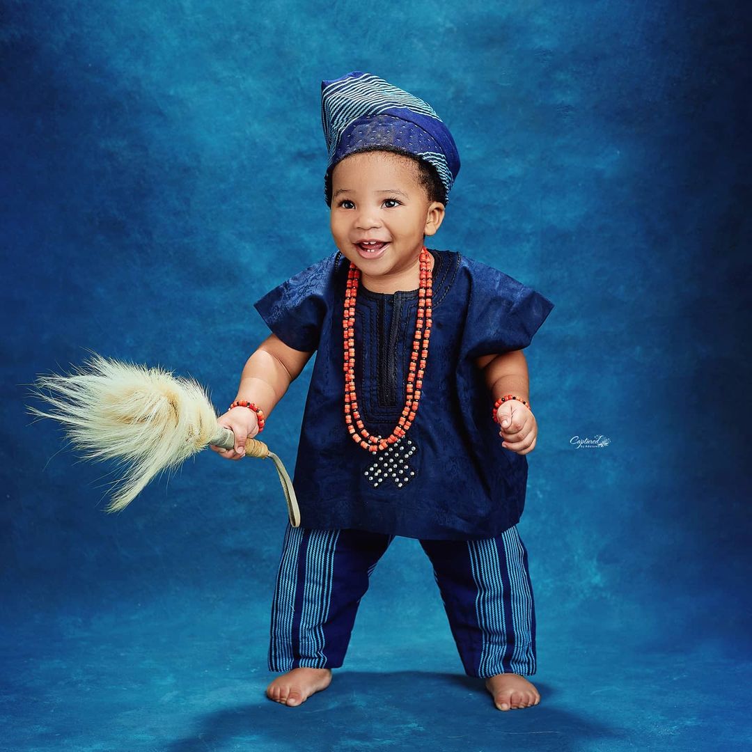 OAP, Toolz Celebrates Her Son On His First Birthday  
